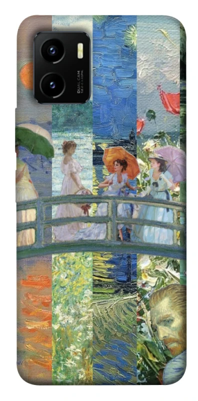 Чохол на Vivo Y15s Art collage ver.6 фото 1 з 1