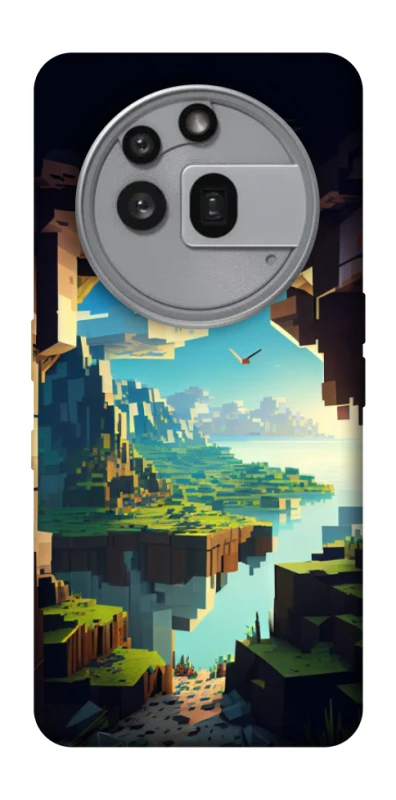 Чохол на Nothing Phone (3a) Pro Minecraft sunrise фото 1 з 1