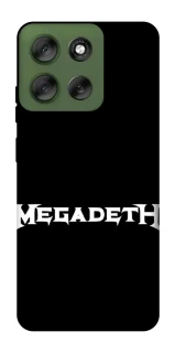 Чохол на Motorola Moto G56 5G Megadeth logo фото 1 Чохол на Motorola Moto G56 5G Megadeth logo фото 1 з 1