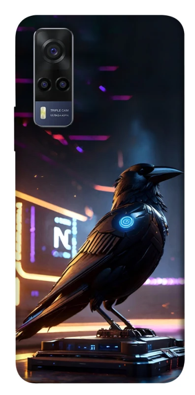 Чохол на Vivo Y53s Cyber Raven фото 1 з 1