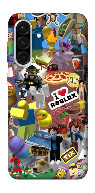 Чохол на Samsung Galaxy A36 5G Roblox collage ver.5 фото 1 з 1
