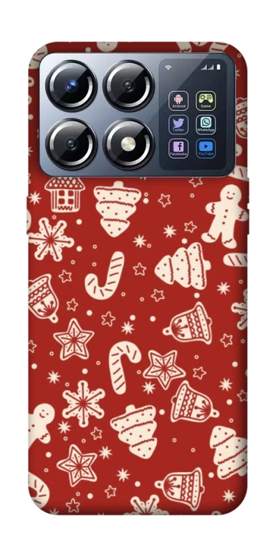 Чехол на Xiaomi POCO X8 Pro Новогодний v3 фото 1 из 1