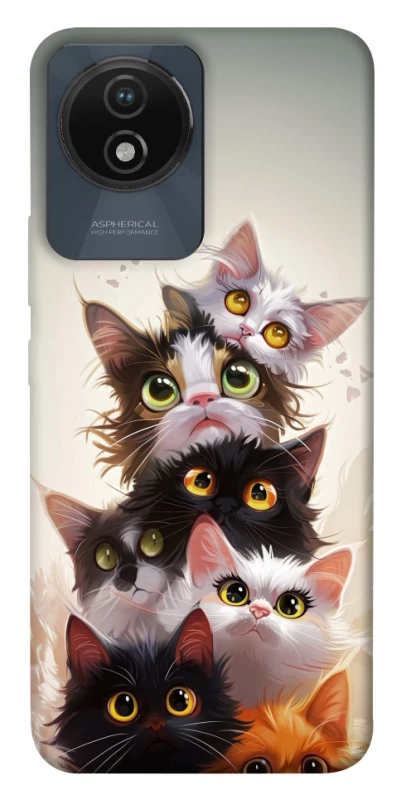 Чехол на Vivo Y02 Сat eyes фото 1 из 1