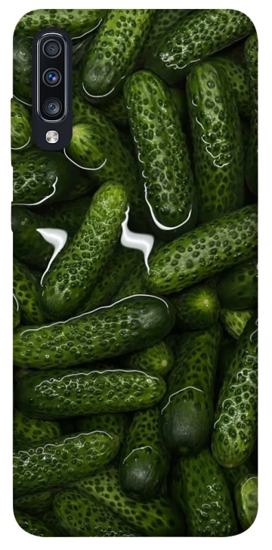 Чохол на Samsung Galaxy A70 (A705F) Cucumber фото 1 з 1