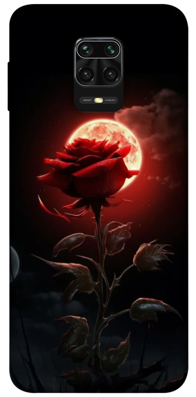 Чехол на Xiaomi Redmi Note 9s / Note 9 Pro / Note 9 Pro Max Красная роза фото 1 из 1