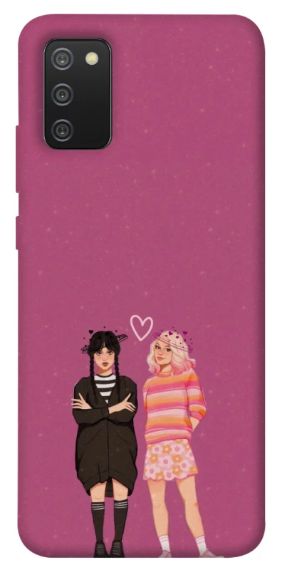 Чохол на Samsung Galaxy A02s Raven & Rainbow Wednesday фото 1 з 1