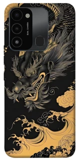 Чохол на TECNO Spark 8C gold dragon фото 1 з 1