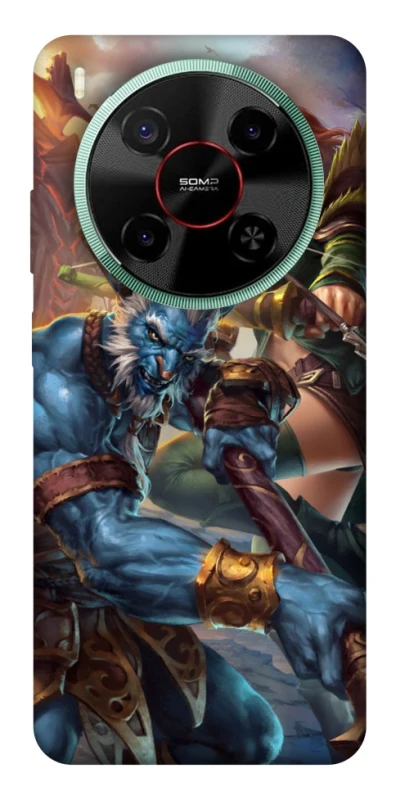 Чехол на ZTE Nubia V70 Max Dota heroes фото 1 из 1