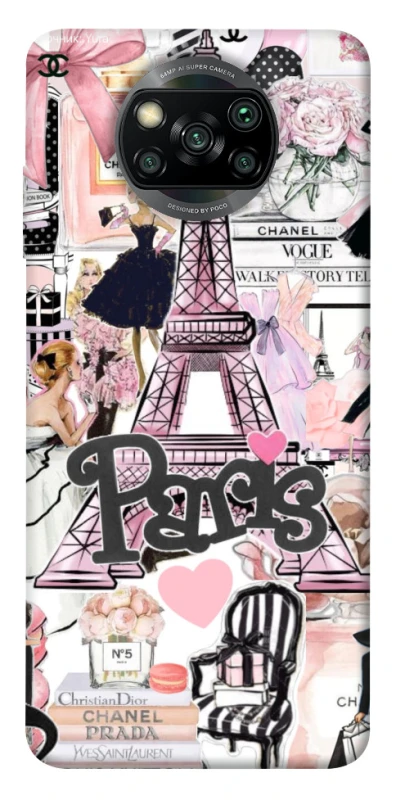 Чохол на Xiaomi Poco X3 NFC / Poco X3 Pro Fashion collage ver.8 фото 1 з 1