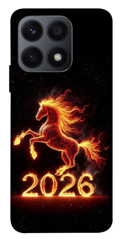 Чохол на Huawei Honor X8a Red Fire Horse ver.1 фото 1 з 1