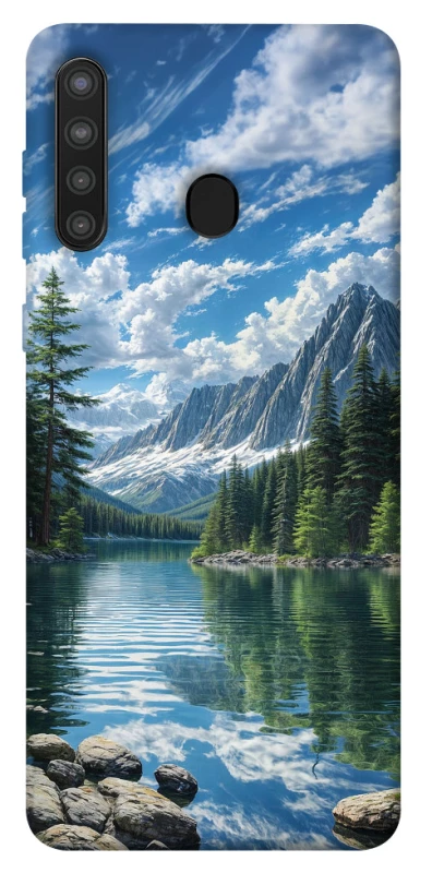 Чохол на Samsung Galaxy A21 River in the mountains фото 1 з 1