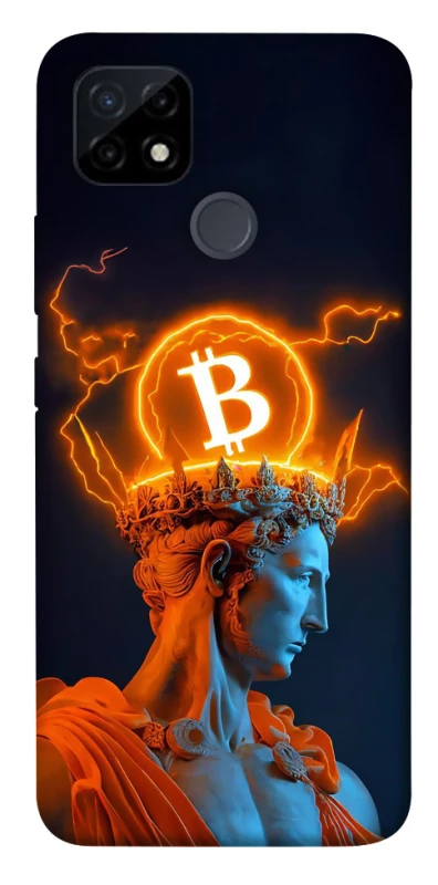 Чехол на Realme C25Y Bitcoin God фото 1 из 1