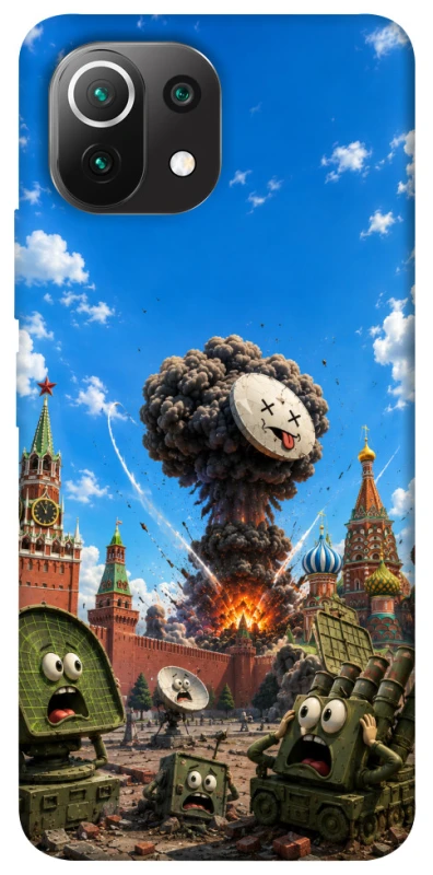 Чохол на Xiaomi Mi 11 Lite Moscow never sleeps ver.7 фото 1 з 1