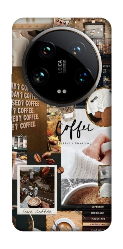 Чохол на Xiaomi 14 Ultra Coffee vibes фото 1 з 1