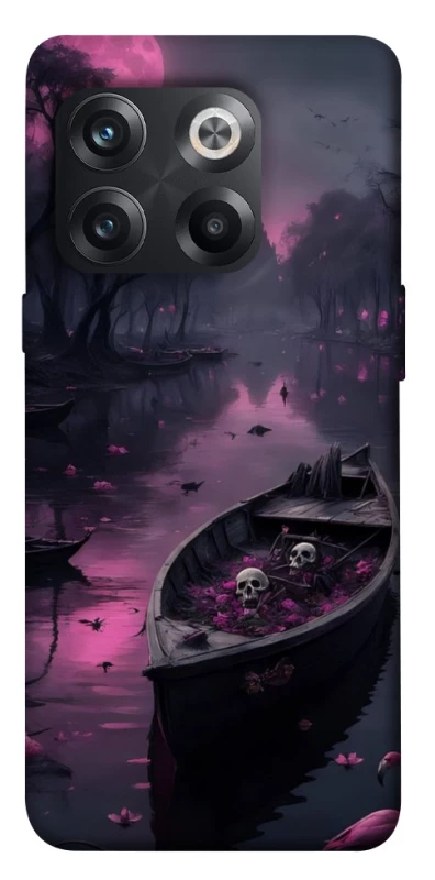 Чехол на OnePlus 10T Boat and flamingo фото 1 из 1