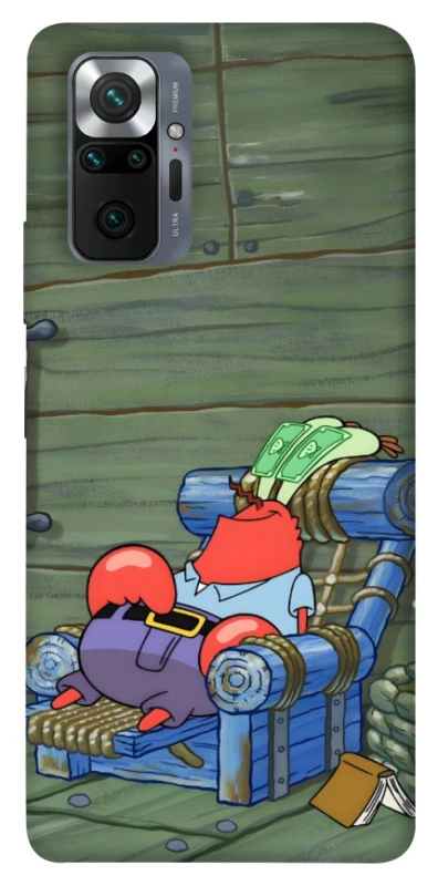 Чехол на Xiaomi Redmi Note 10 Pro Mr.Krabs фото 1 из 1
