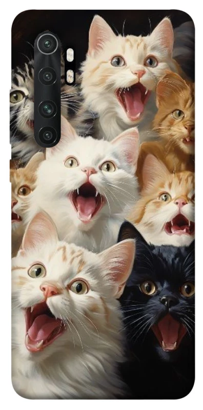 Чохол на Xiaomi Mi Note 10 Lite Коти фото 1 з 1
