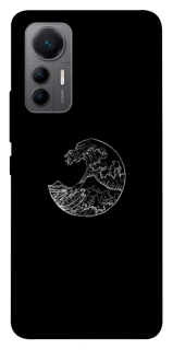 Чохол на Xiaomi 12 Lite Black tsunami фото 1 з 1