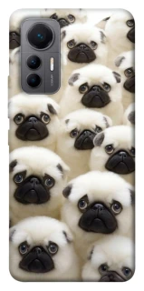 Чехол на Xiaomi 12 Lite Doggy Pug Love фото 1 из 1