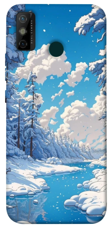 Чехол на TECNO Spark 6 Go Winter art фото 1 из 1