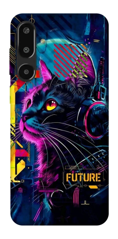 Чехол на Samsung Galaxy F16 Cyber Cat v2 фото 1 из 1