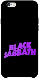 Чехол на Apple iPhone 6/6s plus (5.5") Black Sabbath logo ver.1 фото 1 из 1