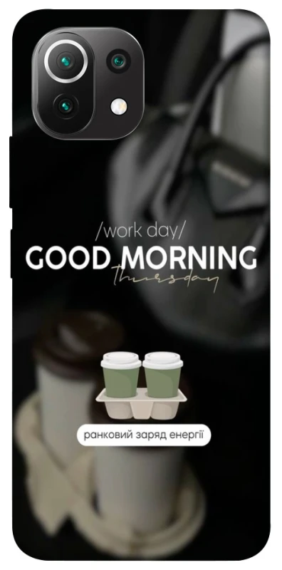 Чохол на Xiaomi Mi 11 Lite Thursday coffee фото 1 з 1