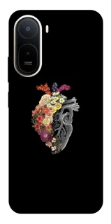 Чохол на Xiaomi Redmi A7 Pro 4G Heart with flowers фото 1 з 2