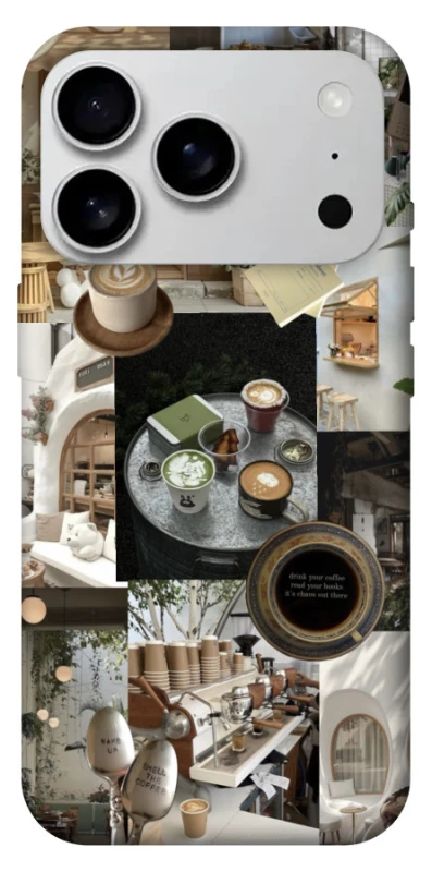 Чохол на Apple iPhone 17 Pro Max (6.9") Coffee collage ver.4 фото 1 з 1