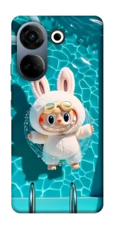 Чехол на TECNO Camon 20 Pro (CK7n) Labubu in the pool ver.2 фото 1 из 1