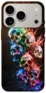 Чохол на Apple iPhone 18 Pro Skulls фото 1 з 2