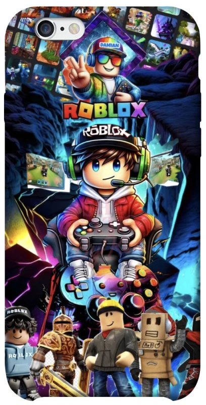 Чохол на Apple iPhone 6/6s (4.7") Roblox collage ver.4 фото 1 з 1