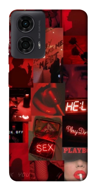 Чехол на Motorola Moto G24 Love collage ver.3 фото 1 из 1