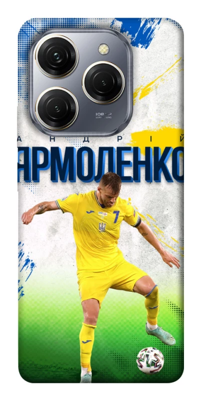 Чехол на TECNO Spark 20 Pro Ярмоленко №7 фото 1 из 1