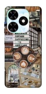 Чехол на TECNO Spark Go 2024 Coffee collage ver.5 фото 1 из 1