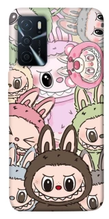Чохол на Oppo A16s / A16 All Labubu 3 фото 1 з 1