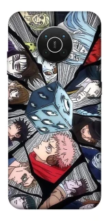 Чехол на Nokia X10 / X20 jujutsu kaisen v4 фото 1 из 1