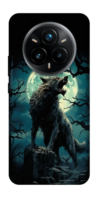 Чохол на Realme 14 Pro+ Вовк під місяцем фото 1 з 1