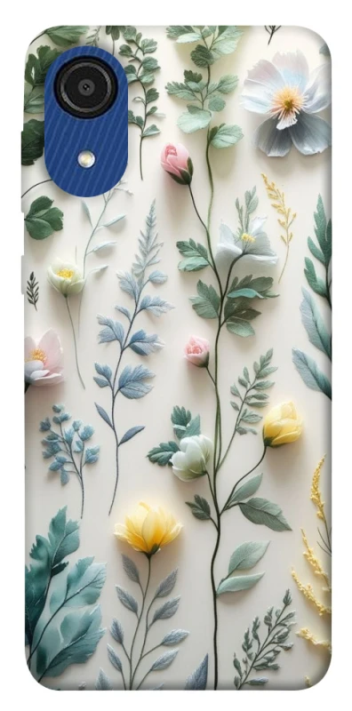 Чохол на Samsung Galaxy A03 Core Floral design ver.4 фото 1 з 1