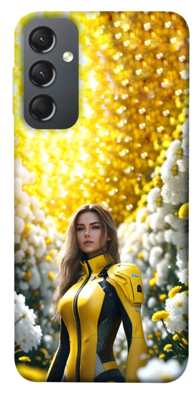 Чохол на Samsung Galaxy A24 4G Cyber space girl ver.2 фото 1 з 1