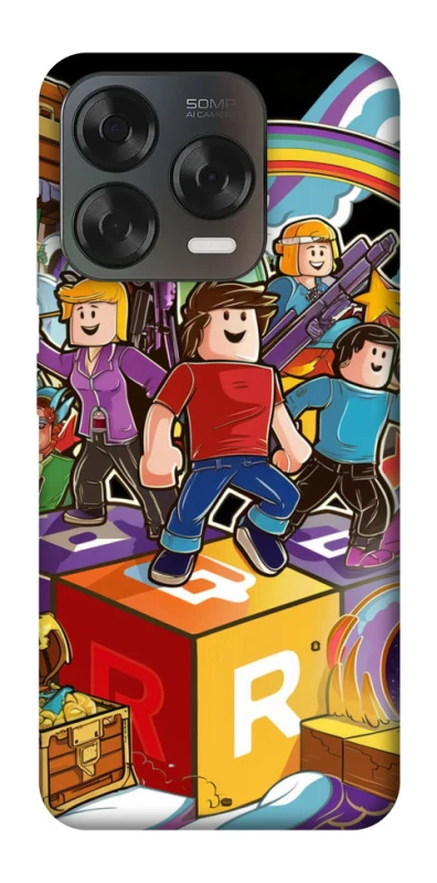 Чохол на ZTE Blade V70 Design Roblox family фото 2 з 2