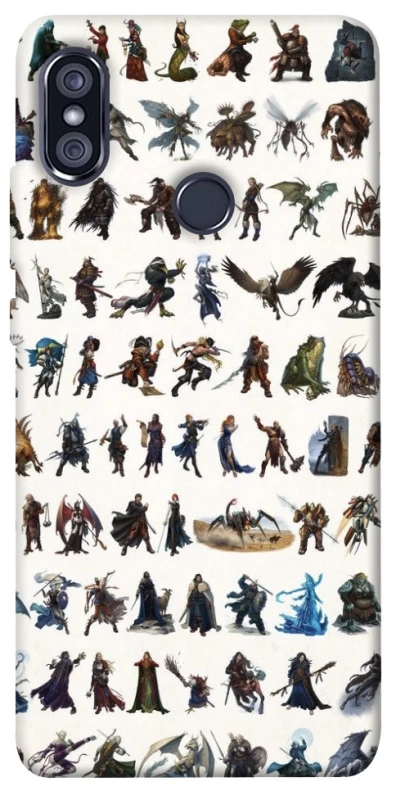 Чехол на Xiaomi Redmi Note 5 Pro / Note 5 (AI Dual Camera) Character Selection фото 1 из 1