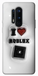 Чохол на OnePlus 8 Pro I love Roblox фото 1 з 1
