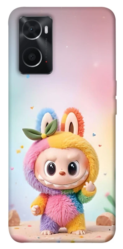 Чохол на Oppo A76 4G Labubu colored фото 1 з 1
