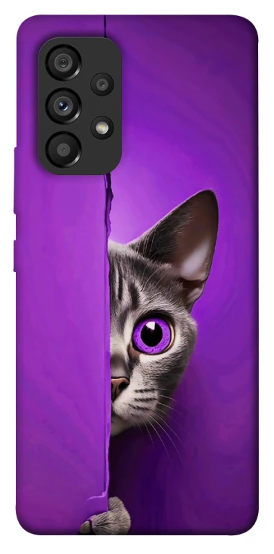 Чохол на Samsung Galaxy A53 5G Кіт-підглядач фото 1 з 1