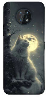 Чохол на Nokia G50 Кіт під місяцем фото 1 з 1