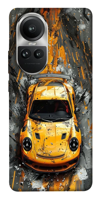 Чехол на Oppo Reno 10 Drawn Porsche фото 1 из 1