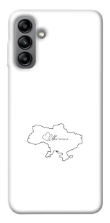 Чохол на Samsung Galaxy A04s Ukraine map фото 1 з 1
