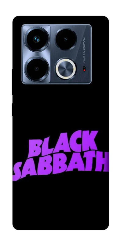 Чохол на Infinix Note 40 4G Black Sabbath logo ver.1 фото 1 Чохол на Infinix Note 40 4G Black Sabbath logo ver.1 фото 1 з 1