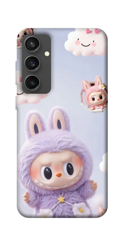 Чохол на Samsung Galaxy S24 FE Labubu & clouds фото 1 з 1